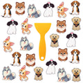 24 Pcs Dog Bathtub Non Slip Stickers R650