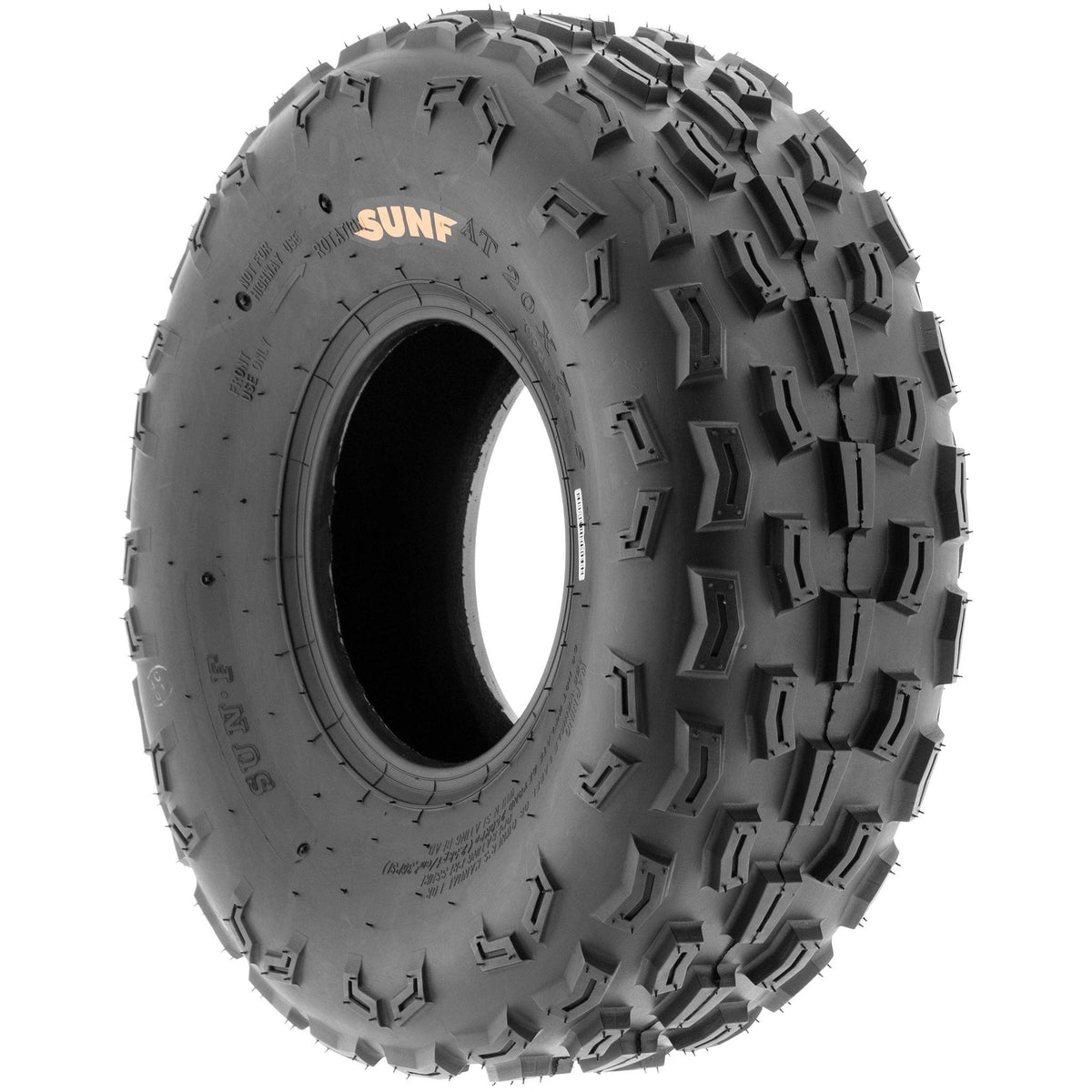 Pair of 2 21x7-8 All-Terrain ATV UTV Tires 6 Ply Tubeless Y551