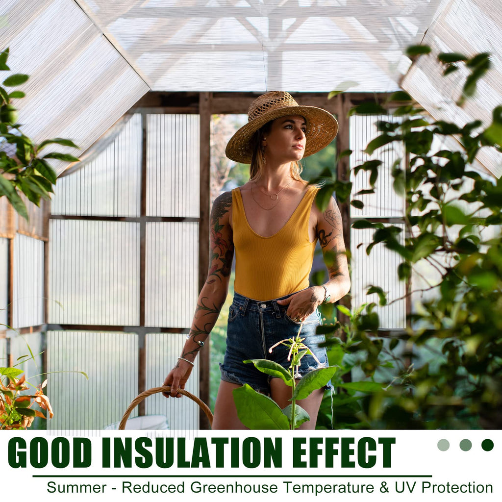 12 Pack Polycarbonate Greenhouse Panels O6683