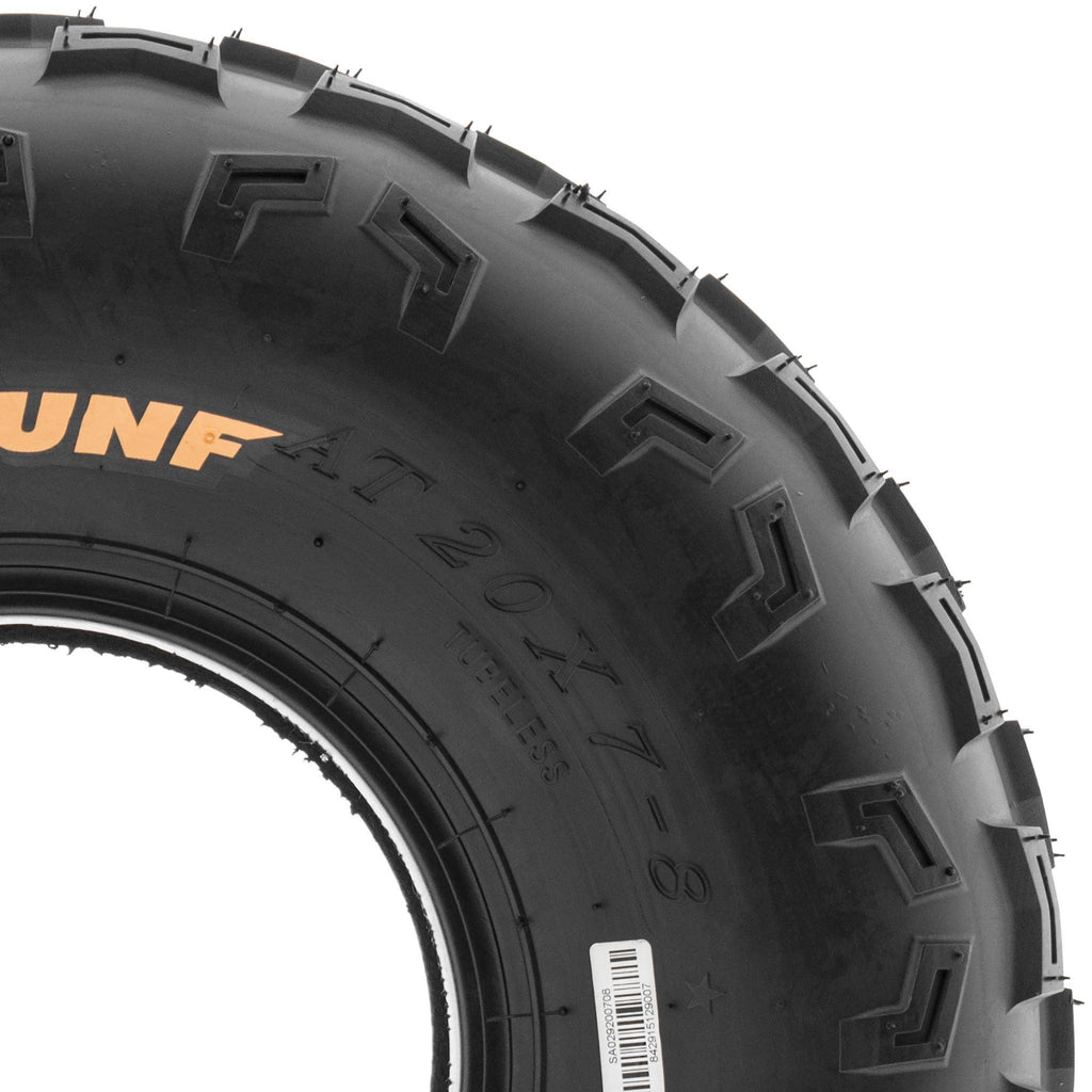 Pair of 2 21x7-8 All-Terrain ATV UTV Tires 6 Ply Tubeless Y551