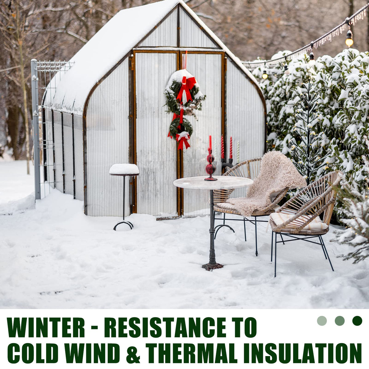 12 Pack Polycarbonate Greenhouse Panels O6683