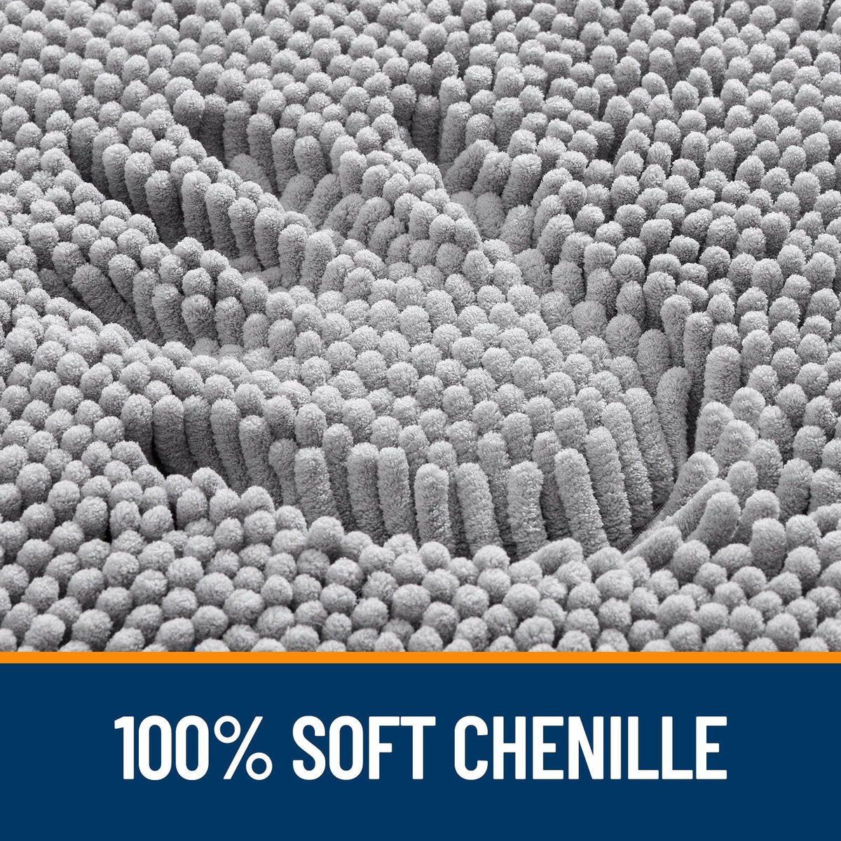 Extra Soft Absorbent Chenille Bath Rugs 30x20 R4314