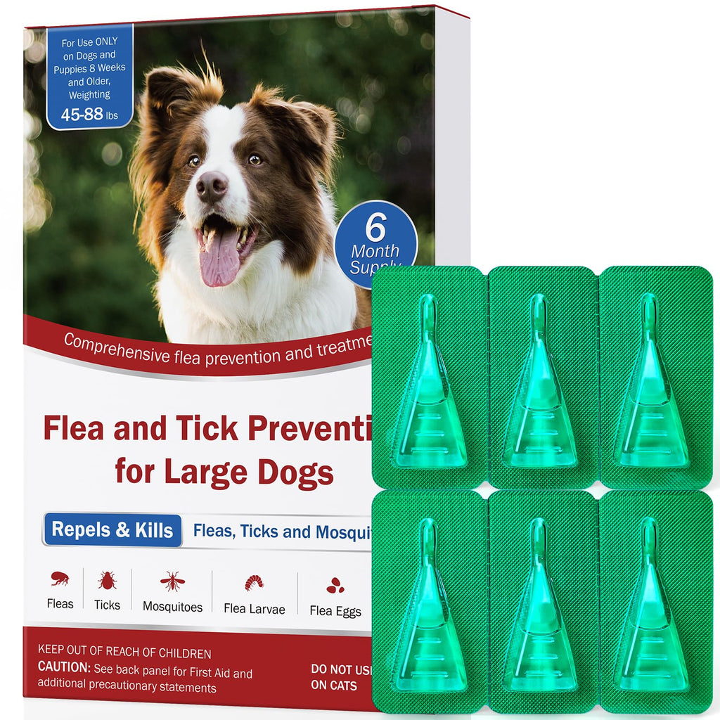 Flea and Tick Prevention for Large Dogs 45 to 88 lbs Y8503