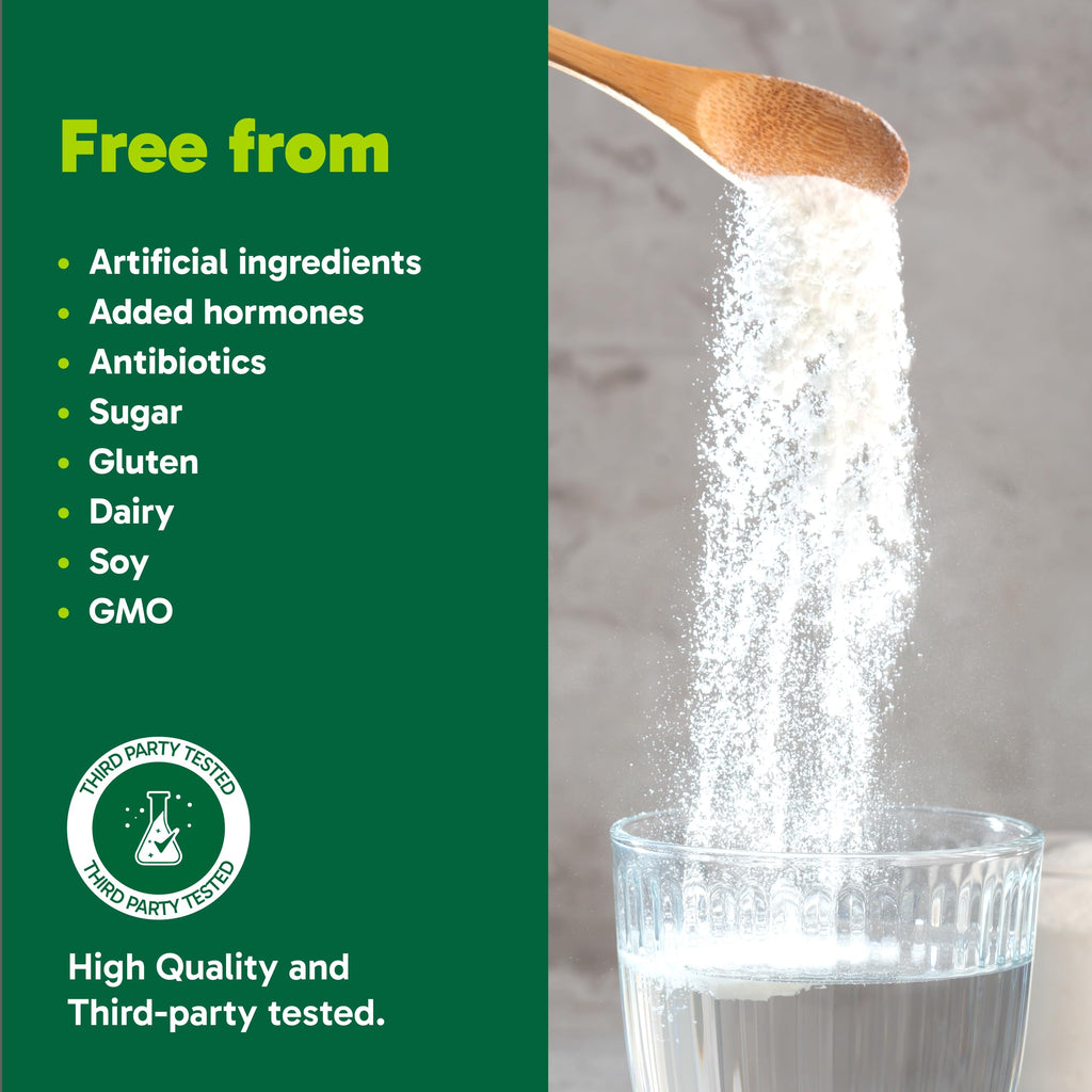 Hydrolyzed Collagen Peptides Powder 1.1 Pounds Q366