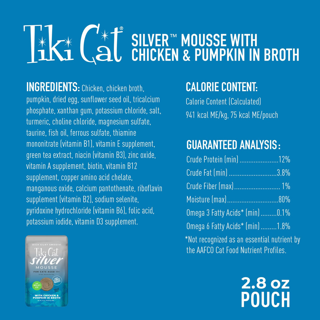 Chicken & Pumpkin Wet Cat Food 2.8 oz. 12 Count R3135