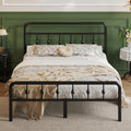 12 Inch Full Bed Frame with Headboard and Footboard W896