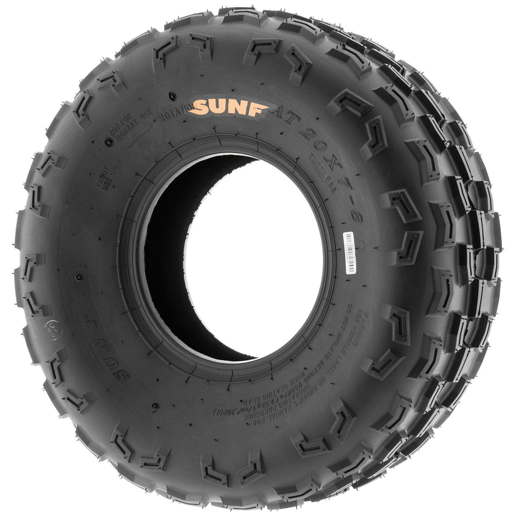 Pair of 2 21x7-8 All-Terrain ATV UTV Tires 6 Ply Tubeless Y551