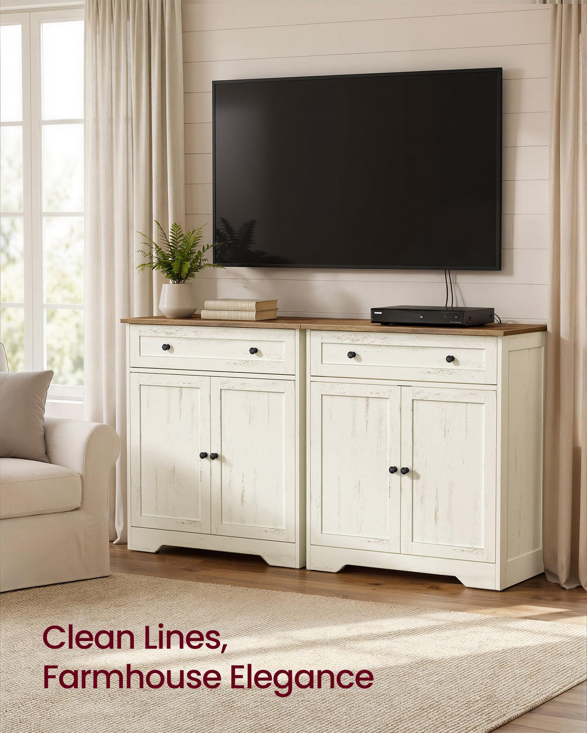 Buffet Cabinet, Sideboard, 2 Doors Q851