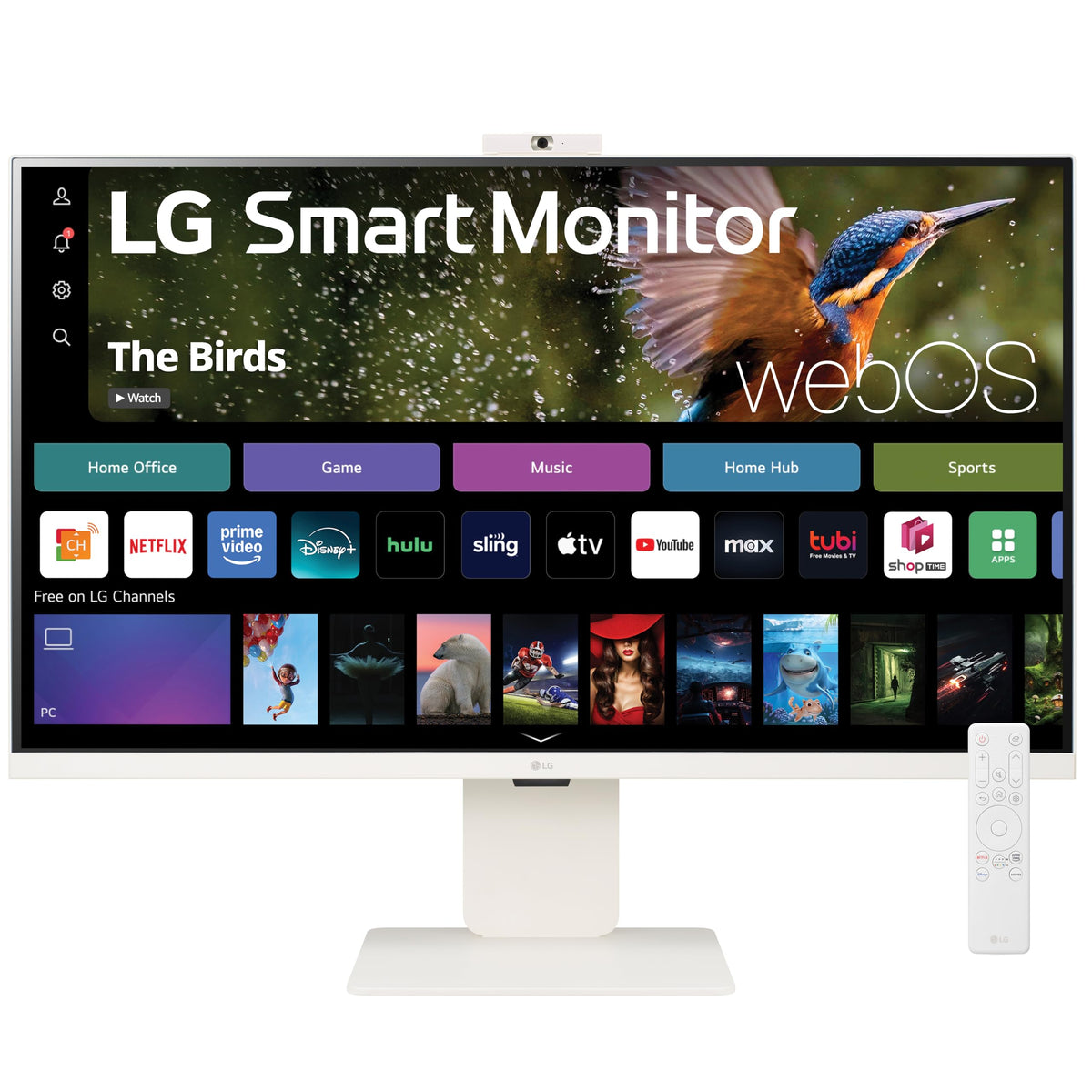 32-inch 4K UHD IPS White Smart Monitor Q896