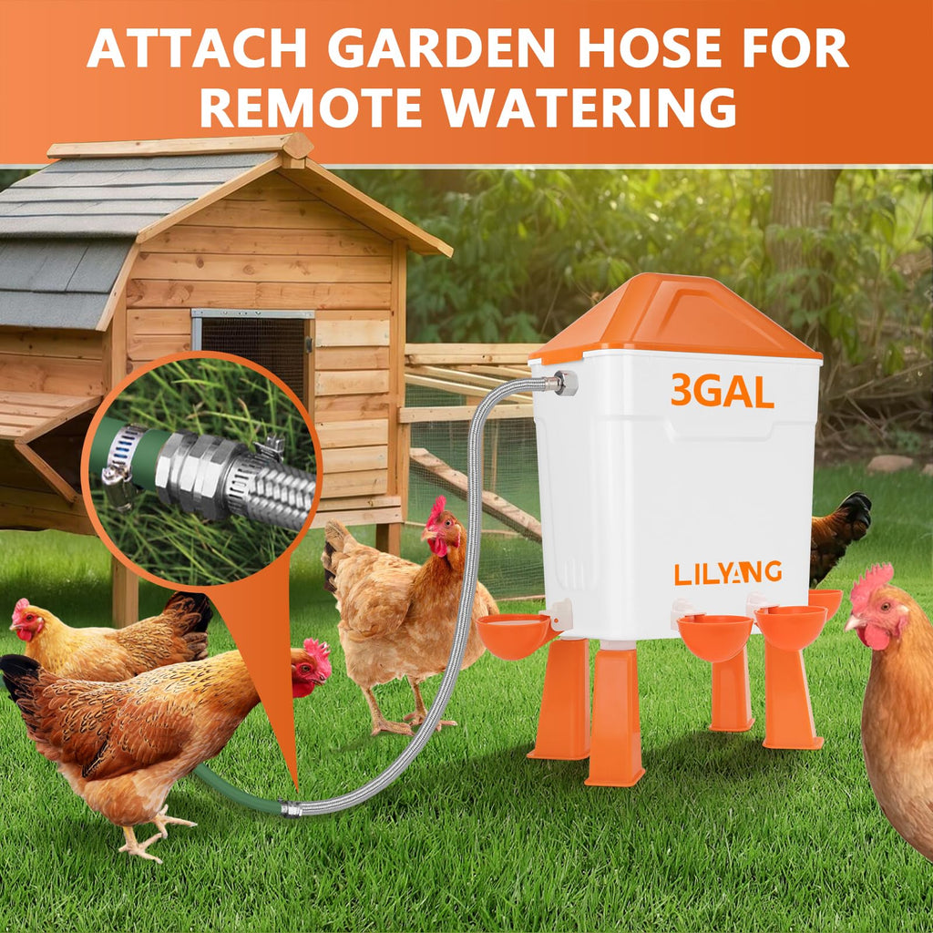 Automatic Chicken Waterer 3 Gallon G32339