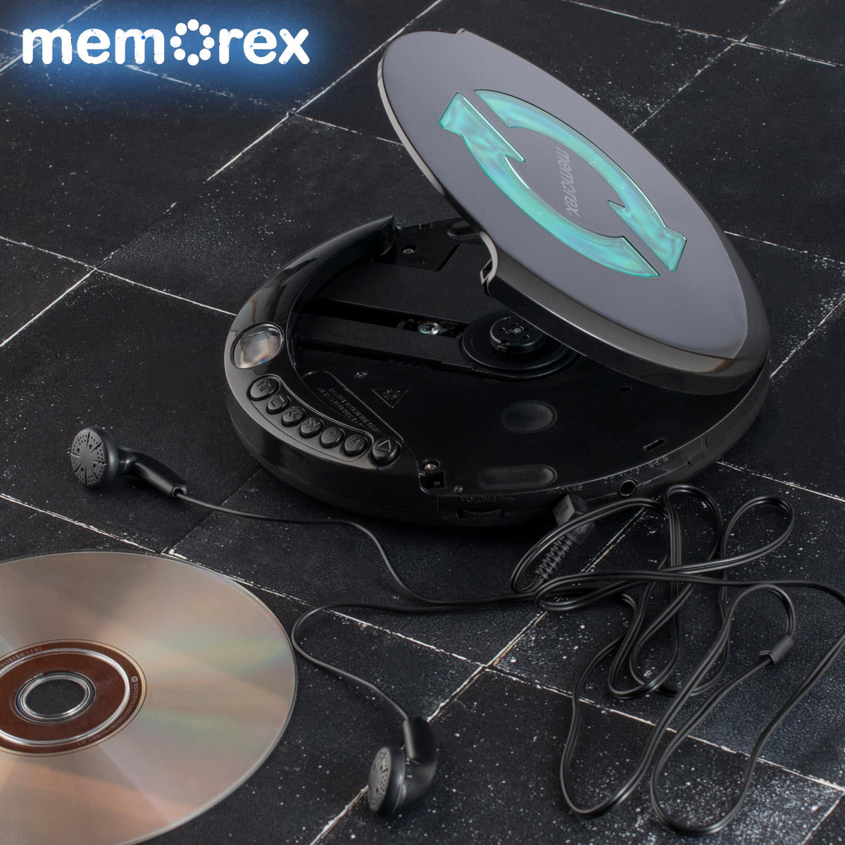 Portable CD Player with Anti-Shock Technology I5738