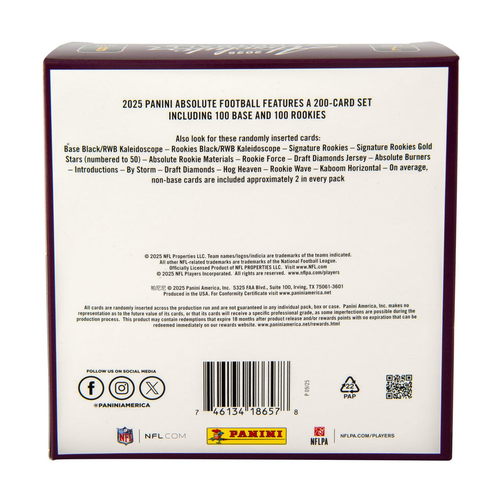 Sealed NFL Trading Cards Mega Box K978