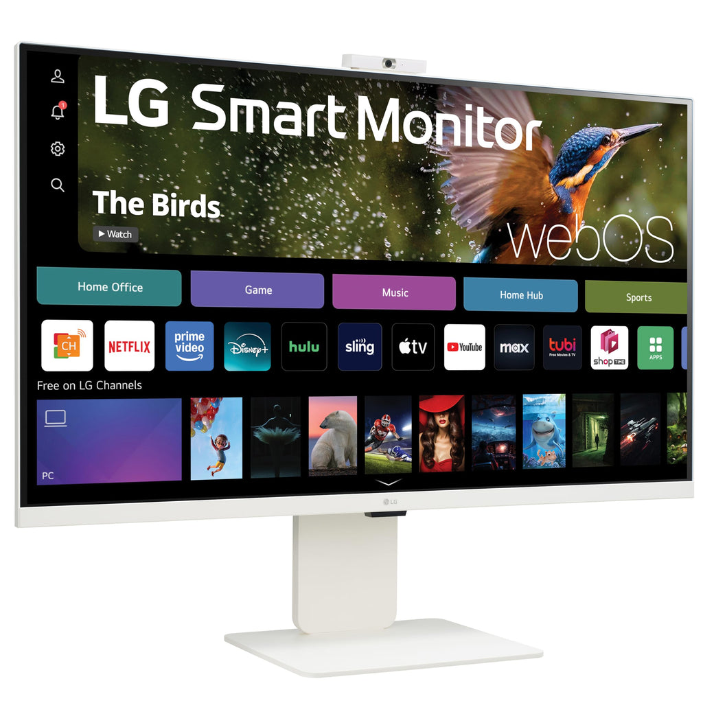 32-inch 4K UHD IPS White Smart Monitor Q896