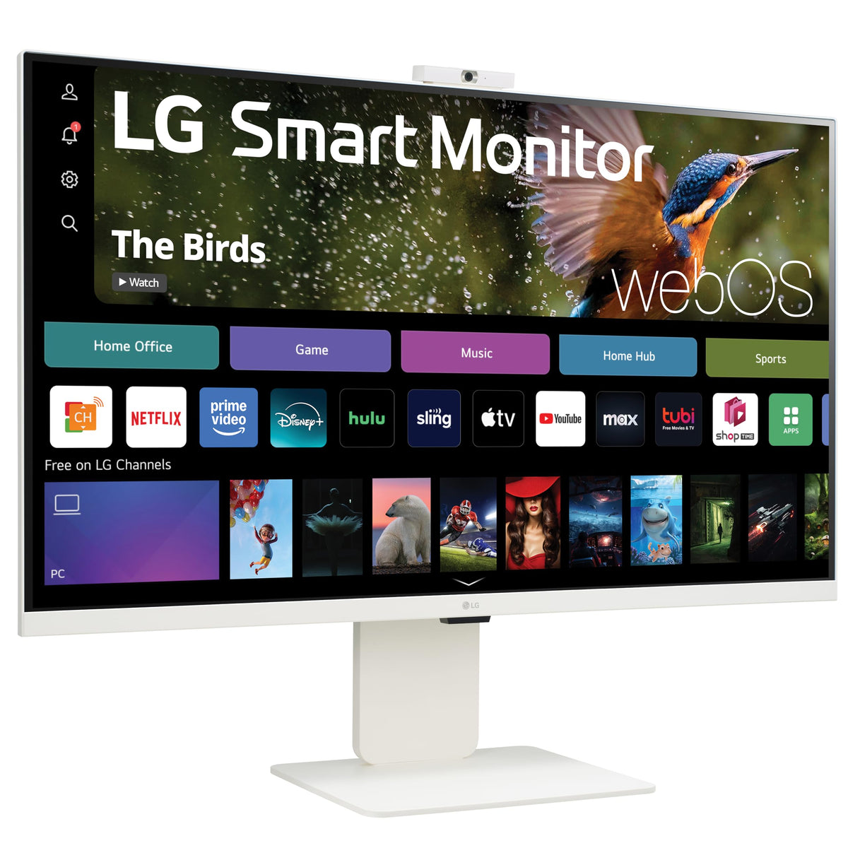 32-inch 4K UHD IPS White Smart Monitor Q896