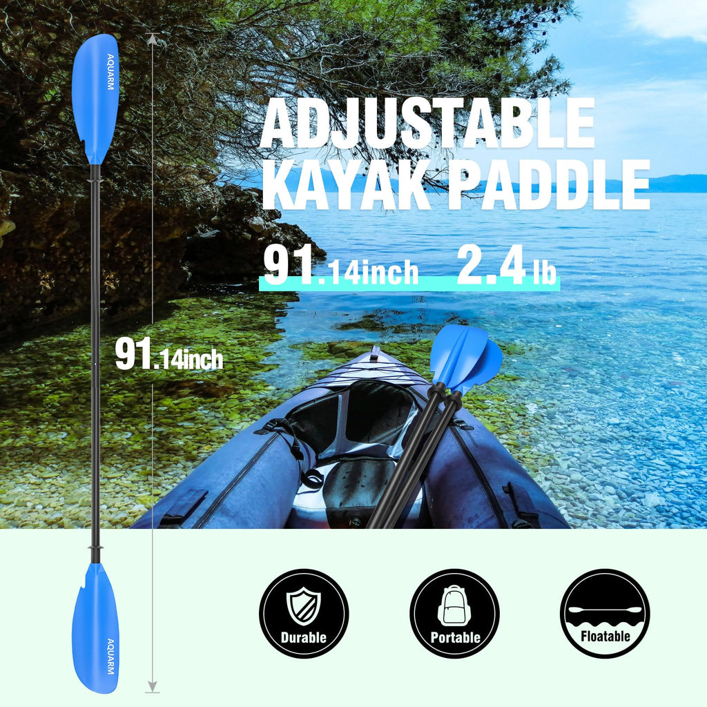 Adjustable Lightweight Kayak Paddle 231cm A766912