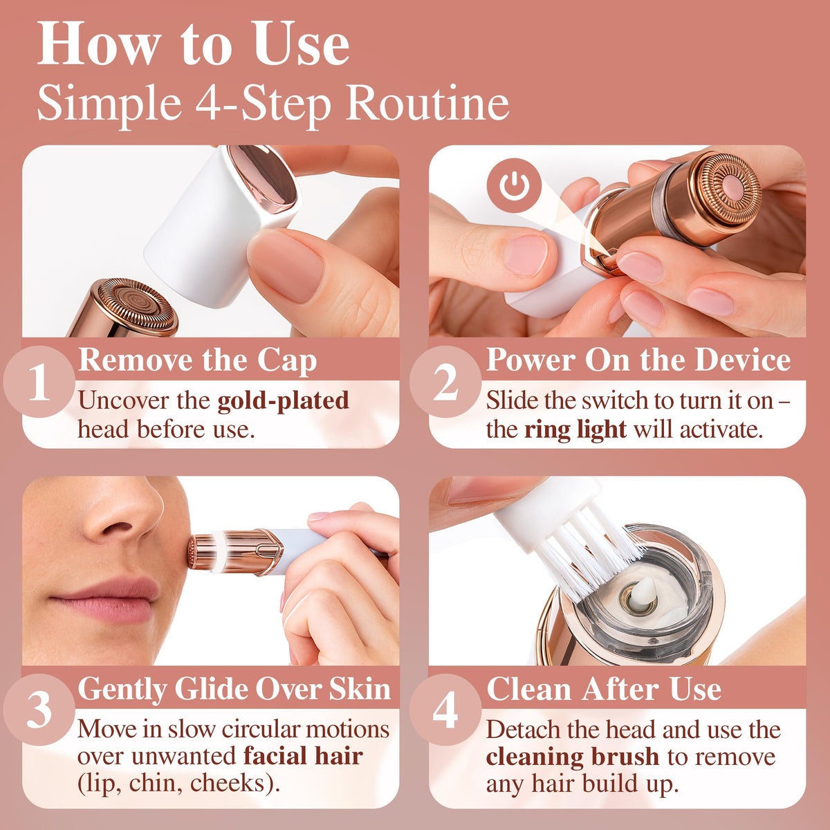 Facial Hair Removal for Women M7770