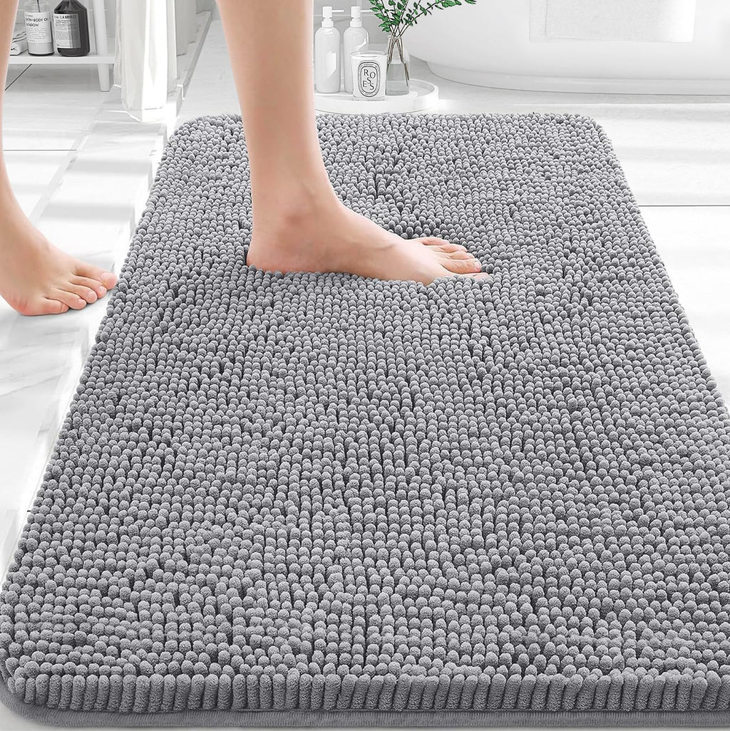 Extra Soft Absorbent Chenille Bath Rugs 30x20 R4314