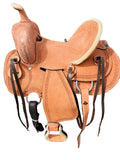 Genuine Leather Western Youth Saddle A86445